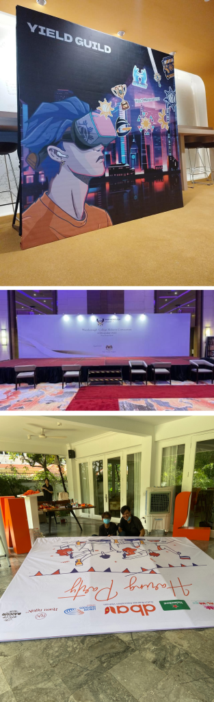 Backdrop Printing Installed